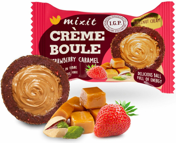 Mixit Créme boule Strawberry caramel 20x30g