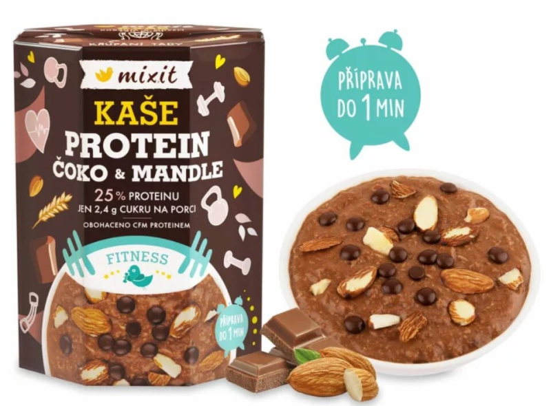 MIXIT Proteinová kaše čoko a  mandle 320 g