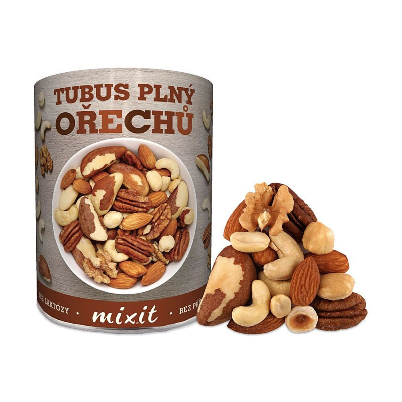 Mixit Tubus plný ořechů, 350 g