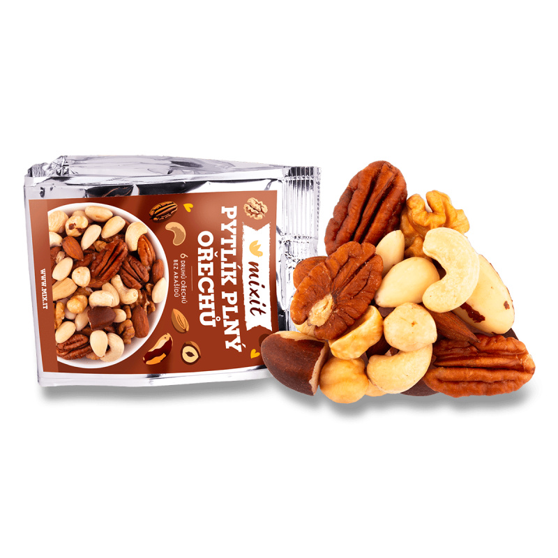Pytlík plný ořechů Mixit - směs, 80 g