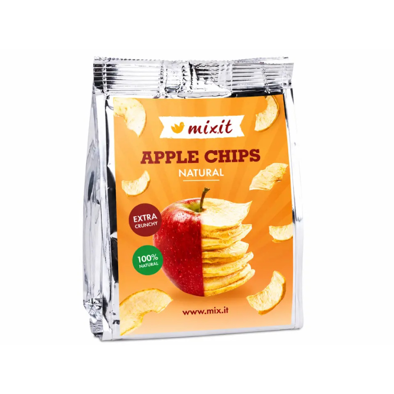 MIXIT Jablkové chipsy natural do kapsy 25 g