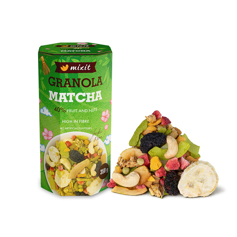 MIXIT Granola z pece matcha 350 g