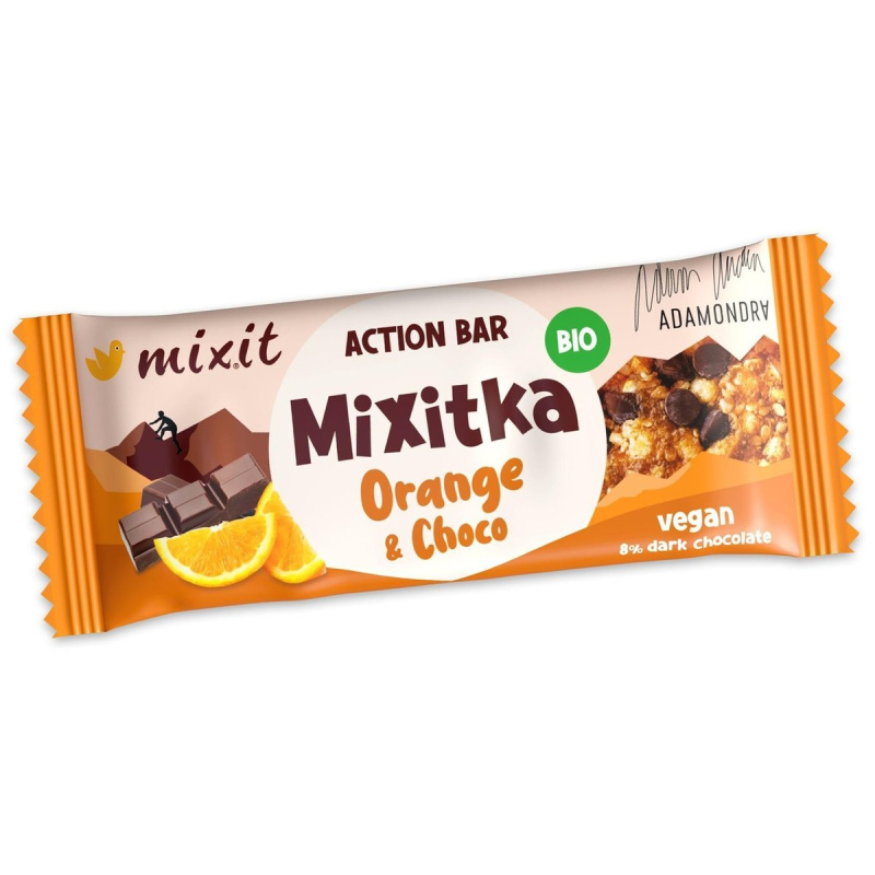 MIXIT Action mixitka Adama Ondry pomeranč a čokoláda BIO 34 g