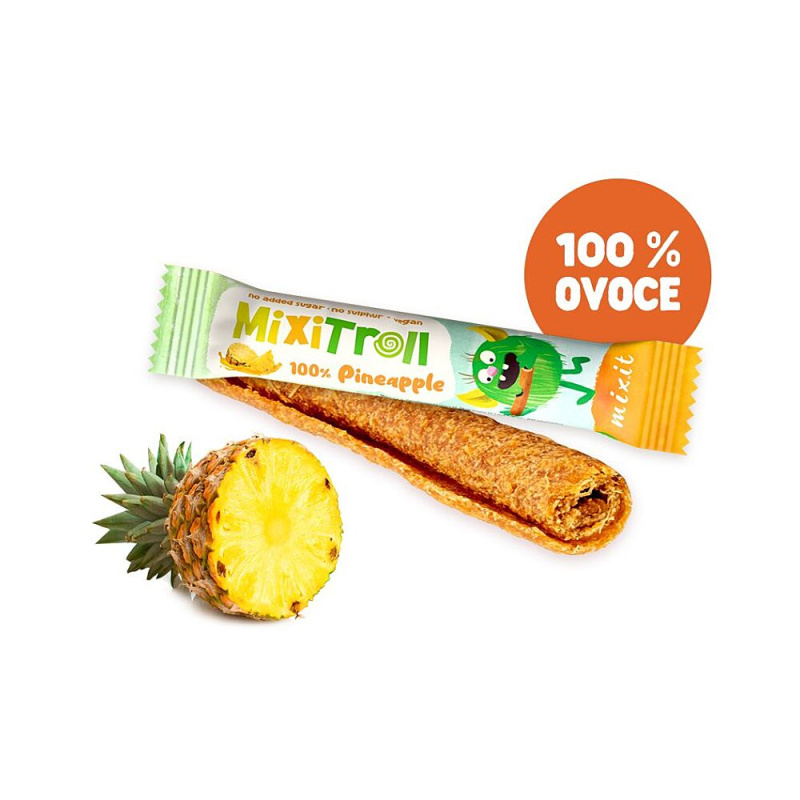 MIXIT Ovocná rolka mixitroll 100% ananas 20 g