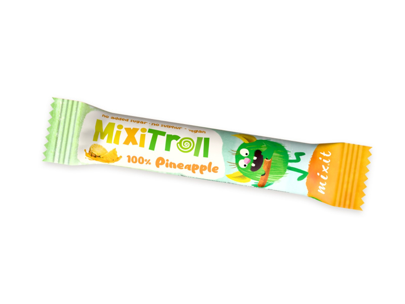 MIXIT Ovocná rolka mixitroll 100% ananas 20 g