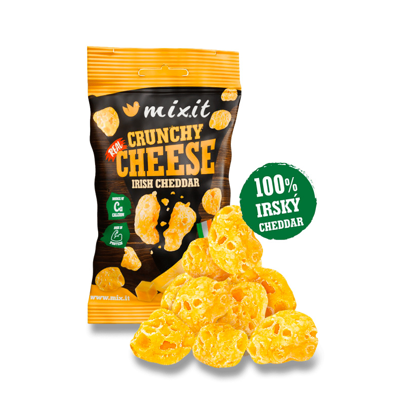 MIXIT Křupavý sýr do kapsy irský cheddar 20 g
