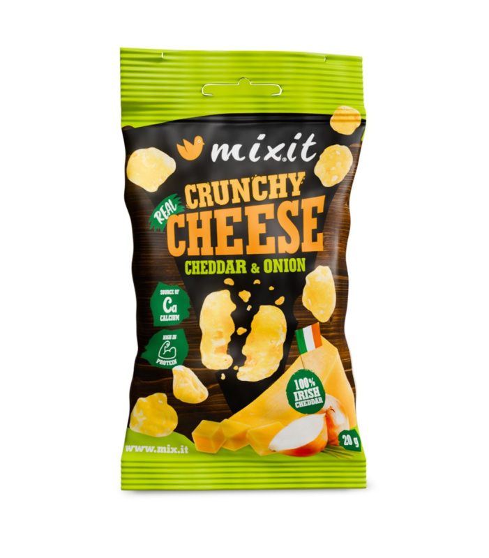 MIXIT Křupavý sýr do kapsy irský cheddar a cibule 20 g