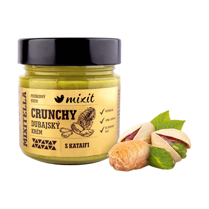 MIXIT Mixitella křupavý dubajský krém s kataifi 220 g