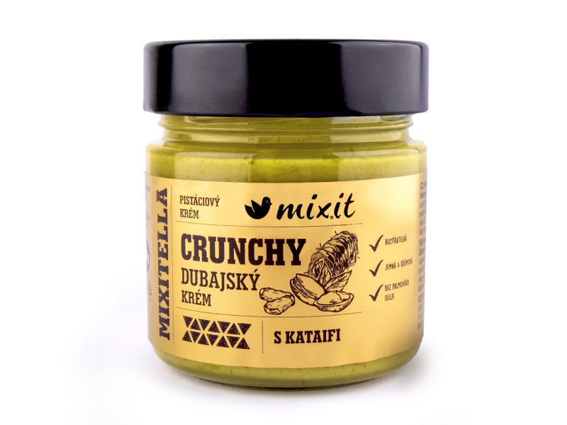 MIXIT Mixitella křupavý dubajský krém s kataifi 220 g