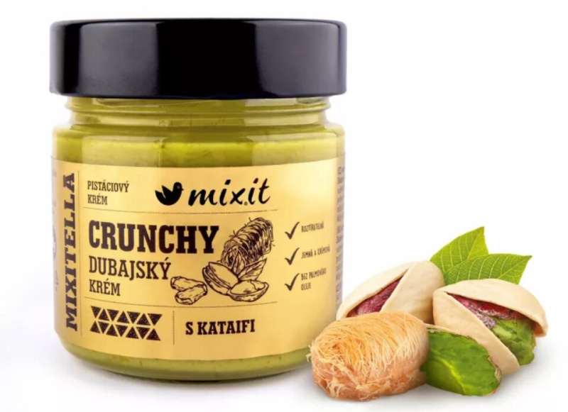 MIXIT Mixitella křupavý dubajský krém s kataifi 220 g