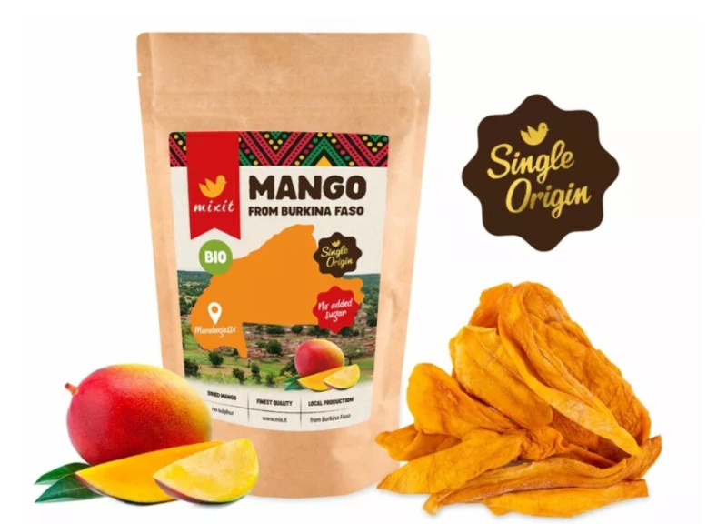 MIXIT Single origin mango z Burkina Faso BIO 250 g