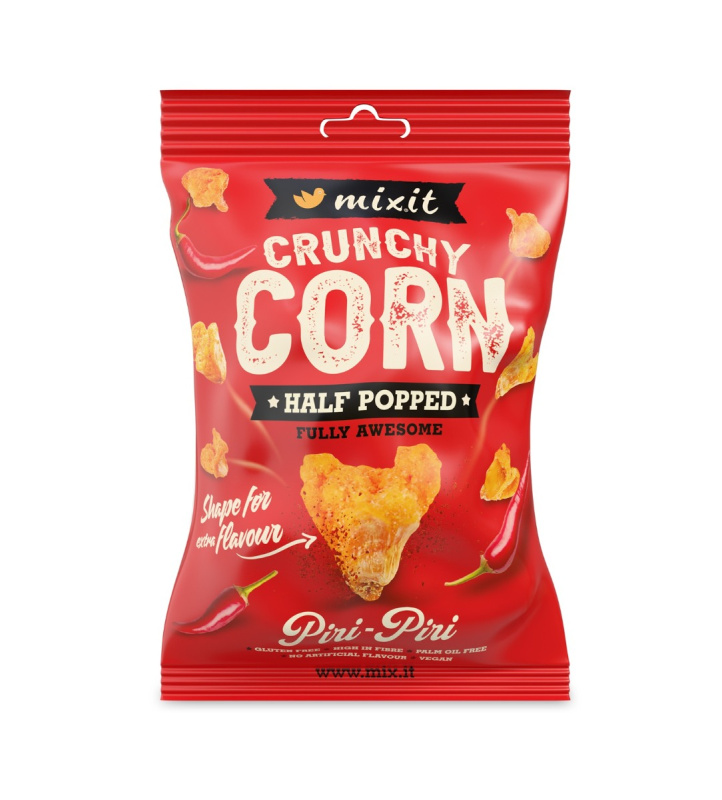 MIXIT Crunchy corn peri peri a kajenský pepř 175 g