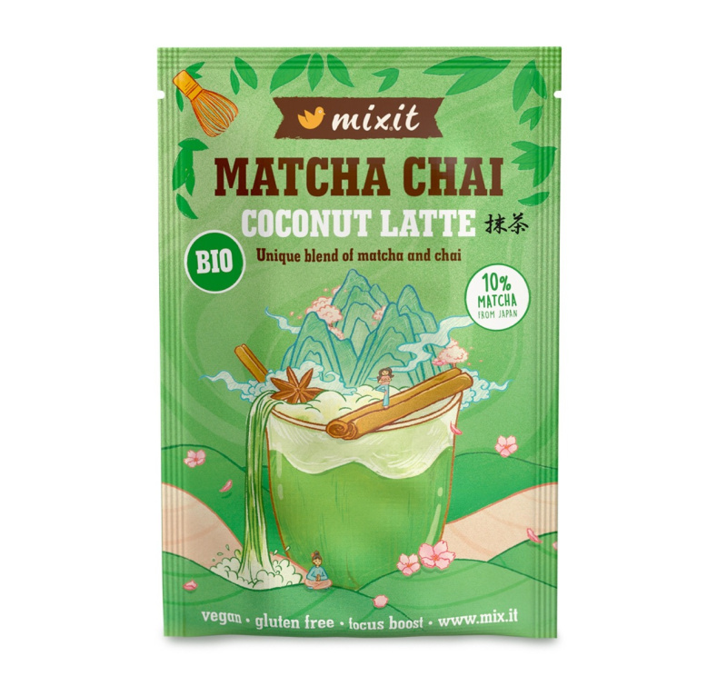 MIXIT Matcha chai coconut latte BIO 25 g