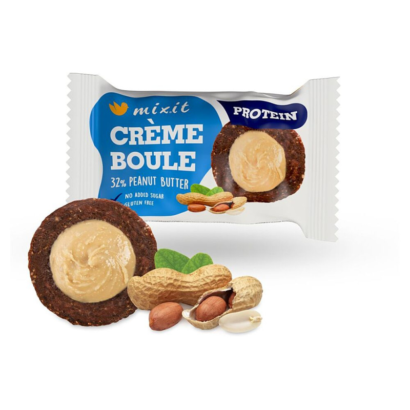 Mixit Crème boule Protein - Peanut butter, 30 g