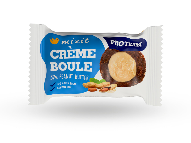 Mixit Crème boule Protein - Peanut butter, 30 g