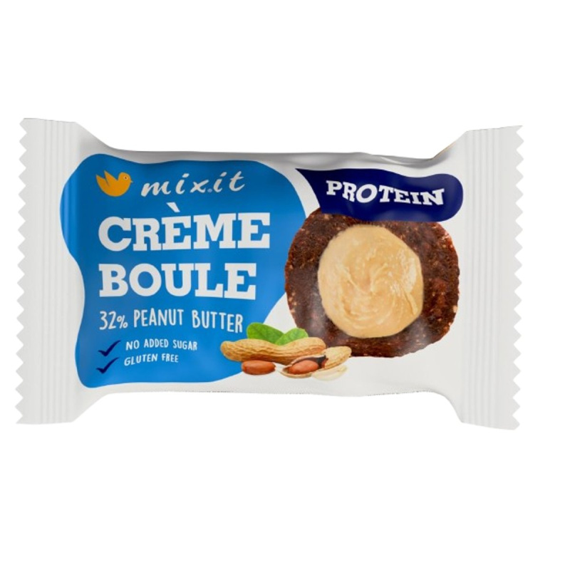 Mixit Crème boule Protein - Peanut butter, 30 g