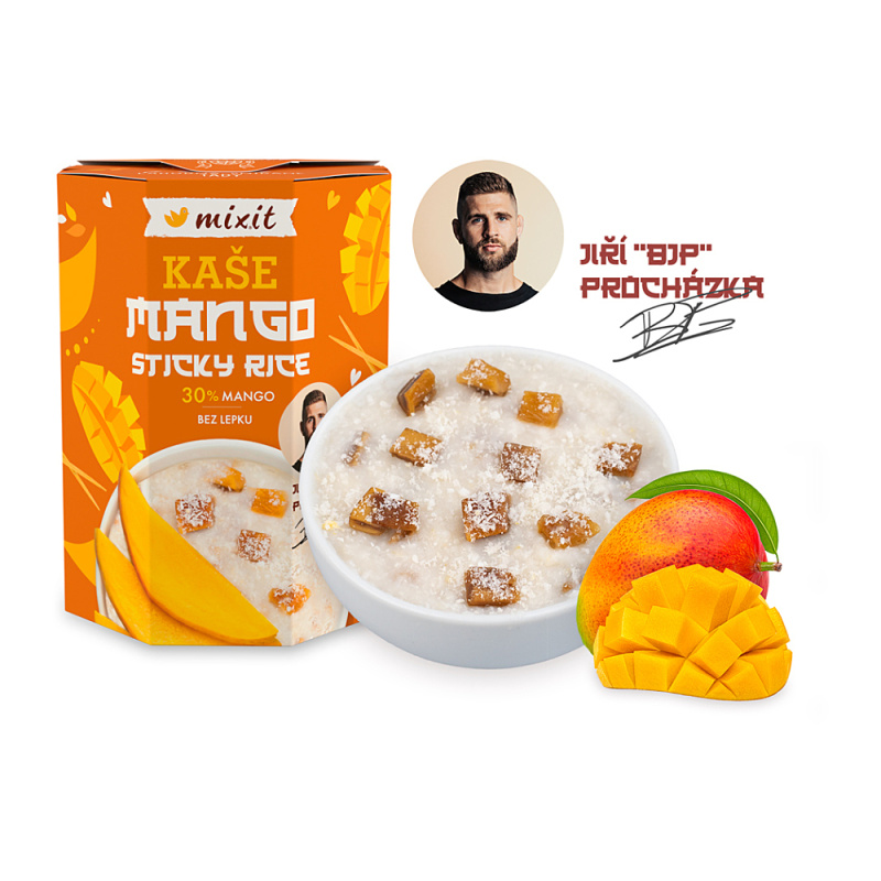 Mixit Mango Sticky Rice – Rýžová kaše Jirky Procházky