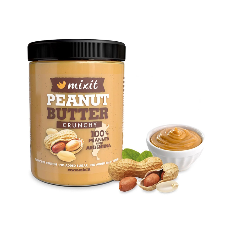 MIXIT Peanut butter crunchy máslo 1000 g