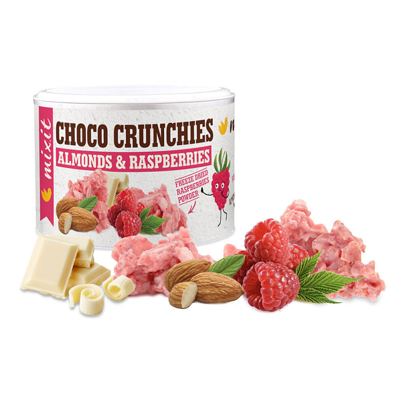 Mixit Crunchies Malinové čokohrudky s mandlemi