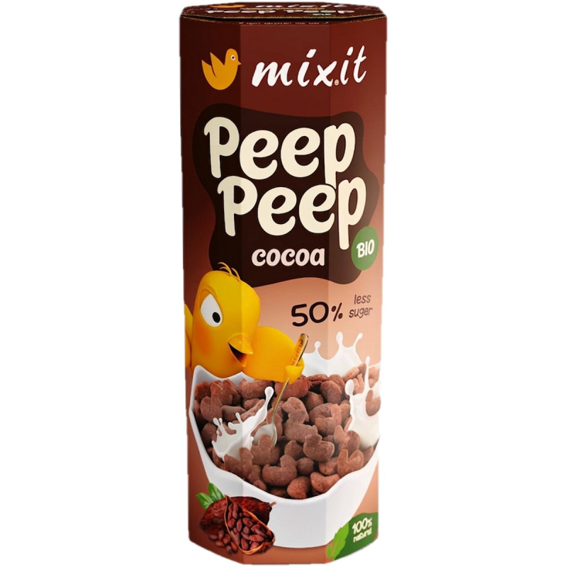 Mixit BIO Cereálie Peep Peep kakao