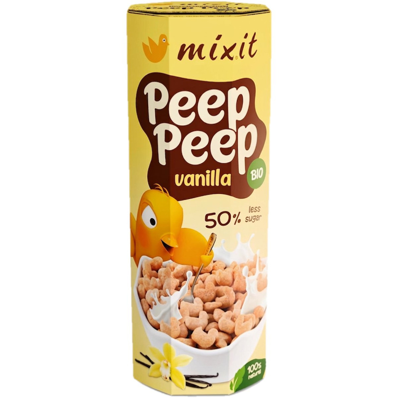 Mixit BIO Cereálie Peep Peep vanilka