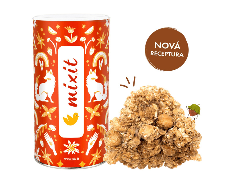 Mixit Granola z Pece 370 g - ořechový mix