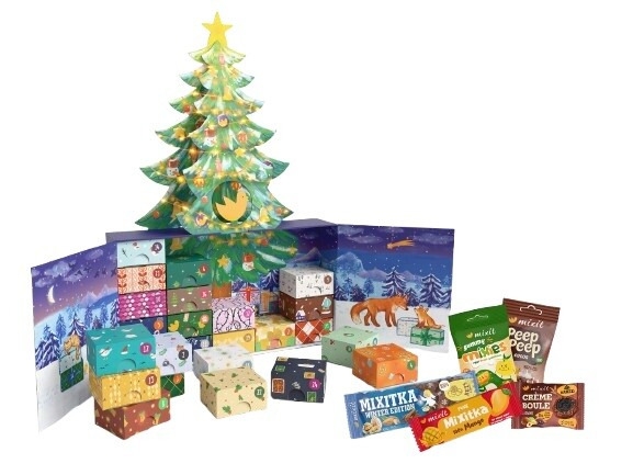 MIXIT Adventní kalendář Mixit 2026 Kouzelný stromeček 982 g