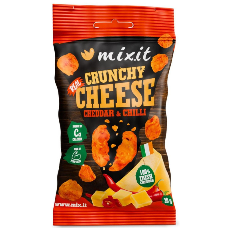 Mixit Křupavý sýr do kapsy Irský cheddar s chilli