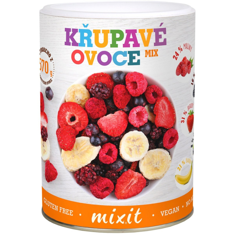 Mixit Malé křupavé ovoce lyofilizované