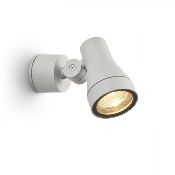 DIREZZA nástěnná stříbrnošedá 230V GU10 35W IP54 - RED - DESIGN RENDL