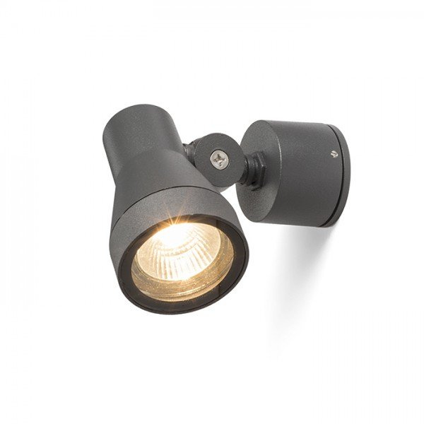 Svítidlo DIREZZA nástěnná antracitová 230V GU10 35W IP54 - RED - DESIGN RENDL