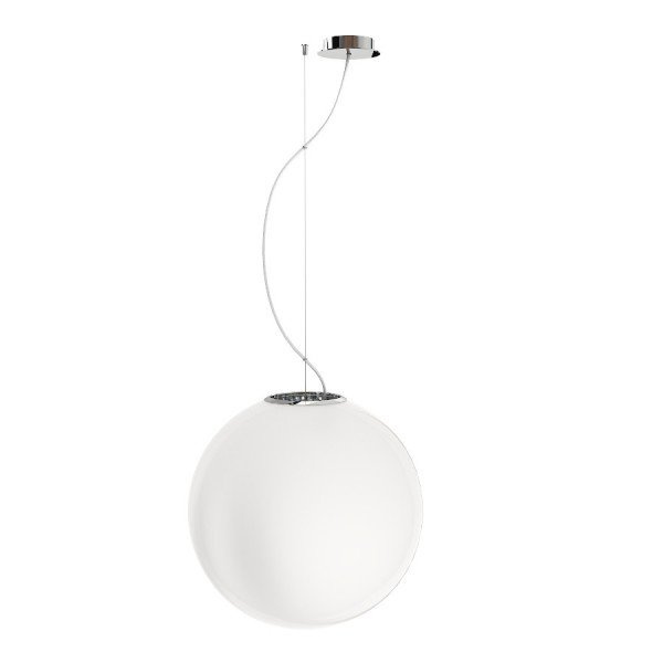 LUNEA 40 závěsná triplex opálové sklo 230V E27 70W - RED - DESIGN RENDL