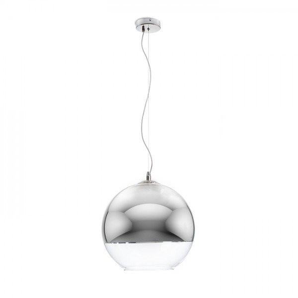 BEAU MONDE 35 závěsná chromované sklo/čiré sklo 230V E27 60W - RED - DESIGN RENDL