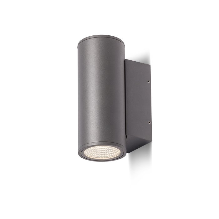 MIZZI II antracitová 230V LED 2x12W IP54 3000K, 1460 lm - RED - DESIGN RENDL