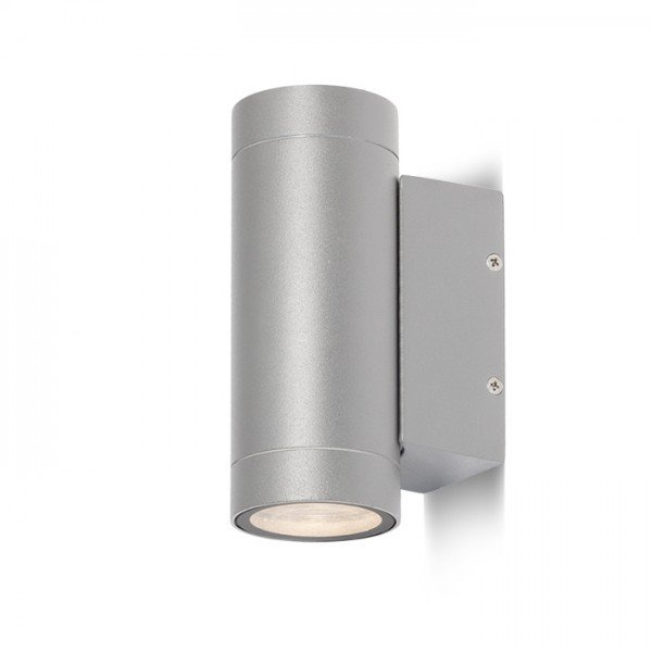 MIZZI II stříbrnošedá 230V GU10 2x35W IP54 - RED - DESIGN RENDL