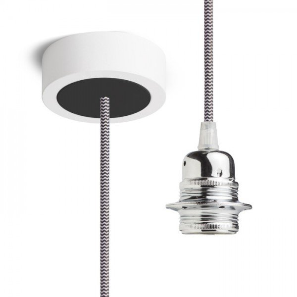 HEX závěsná sada BZ+Č/BK+CHO+ČK1 230V E27 28W - RED - DESIGN RENDL