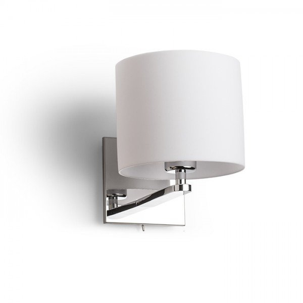PENTHOUSE nástěnná bílé PVC chrom 230V E27 42W - RED - DESIGN RENDL
