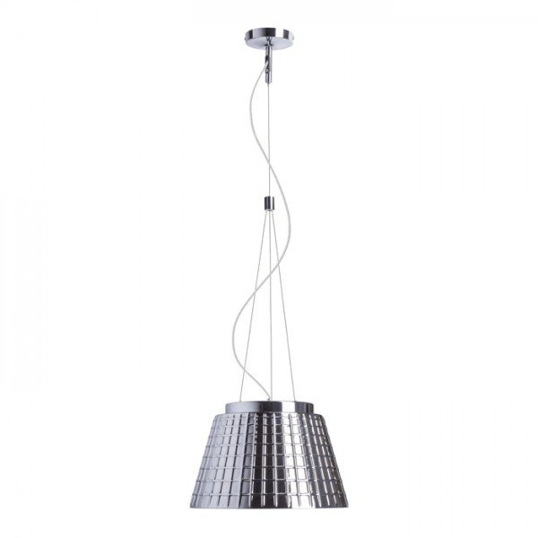 CORONA závěsná chromované sklo 230V E27 42W - RED - DESIGN RENDL