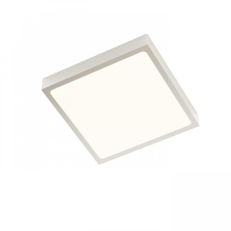 SLENDER SLIM SQ 17 přisazená černý chrom 230V LED 24W 3000K - RED - DESIGN RENDL