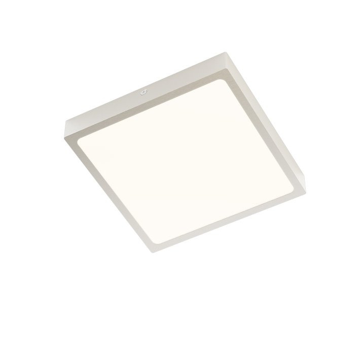 SLENDER SLIM SQ 17 přisazená matný nikl 230V LED 24W 3000K - RED - DESIGN RENDL