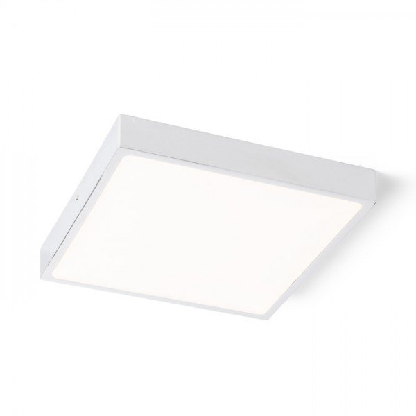 SLENDER SLIM SQ 22 přisazená matný nikl 230V LED 30W 3000K - RED - DESIGN RENDL