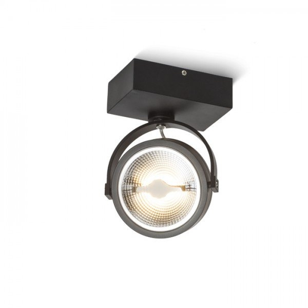 KELLY LED I nástěnná černá 230V LED 12W 24° 3000K - RED - DESIGN RENDL