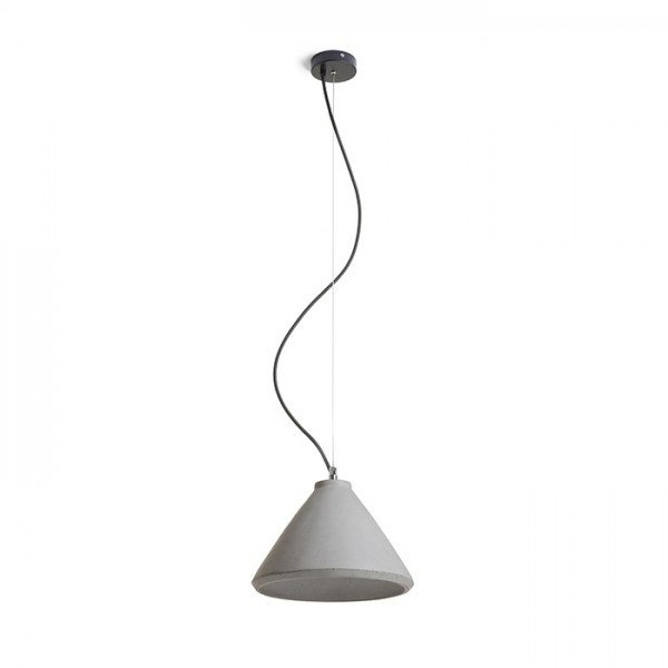 RADICAL závěsná beton 230V E27 28W - RED - DESIGN RENDL