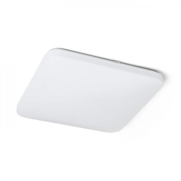 SEMPRE SQ 43 senzor stropní mléčný akryl 230V LED 36W 3000K - RED - DESIGN RENDL