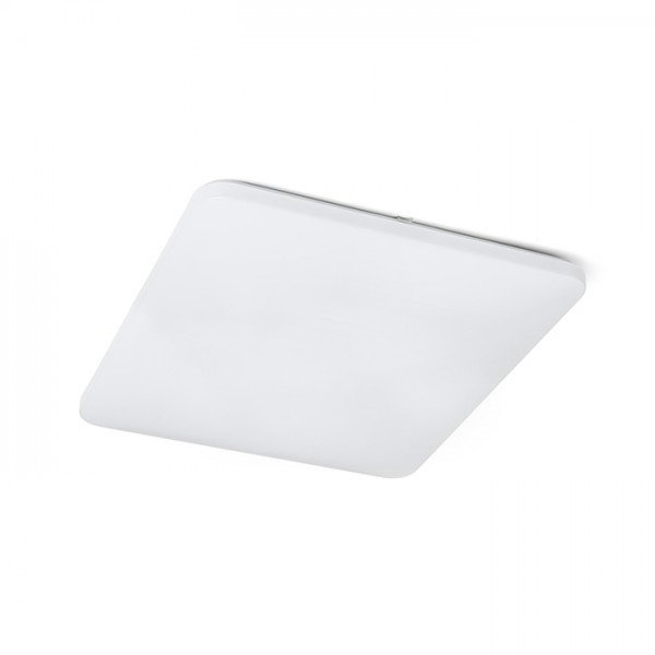 SEMPRE SQ 63 senzor stropní mléčný akryl 230V LED 76W 3000K - RED - DESIGN RENDL