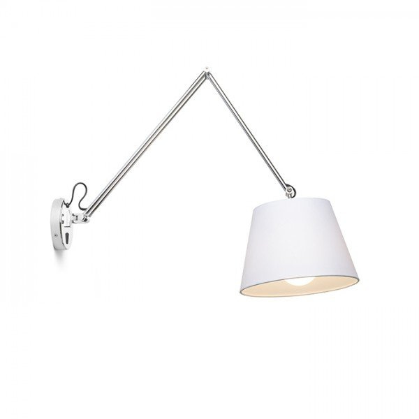 ASHLEY nástěnná bílá chrom 230V E27 42W - RED - DESIGN RENDL