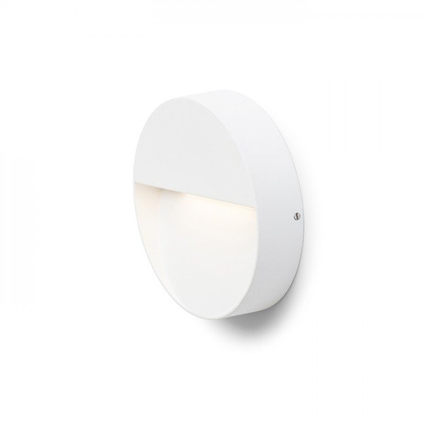 AQILA R nástěnná bílá 230V LED 6W IP54 3000K - RED - DESIGN RENDL