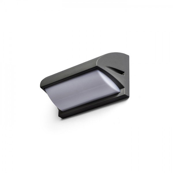 MORA nástěnná antracitová 230V E27 18W IP54 - RED - DESIGN RENDL