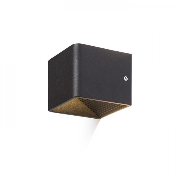 ONYX nástěnná černá 230V LED 5W 3000K - RED - DESIGN RENDL