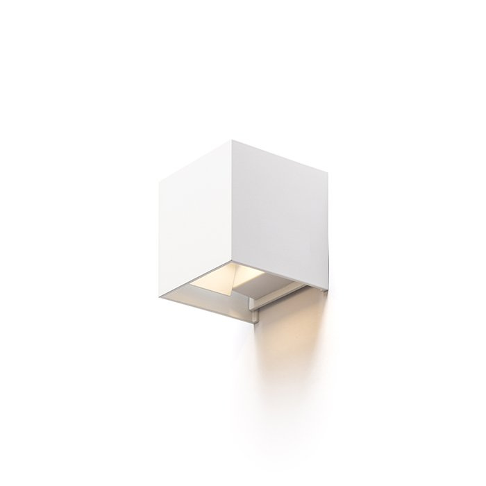 TITO SQ nástěnná bílá 230V LED 6W IP54 3000K - RED - DESIGN RENDL